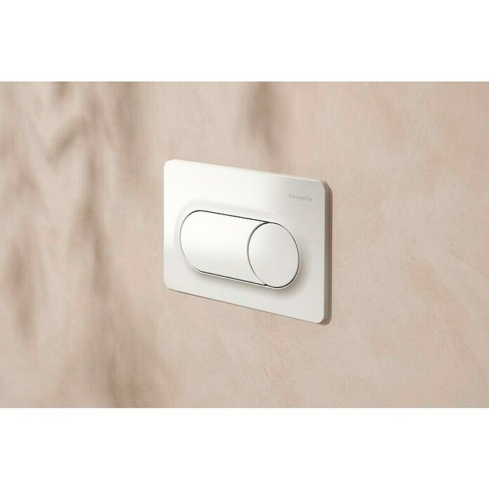 Hansgrohe Bedieningspaneel iFrame Original S dual flush (Wit, 2 spoelstanden) | BAUHAUS