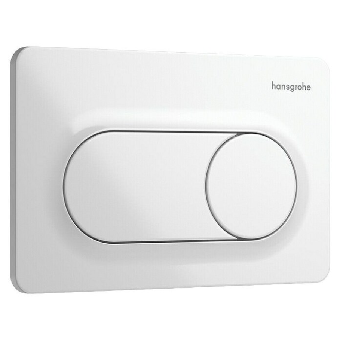 Hansgrohe Bedieningspaneel iFrame Original S dual flush (Wit, 2 spoelstanden) | BAUHAUS