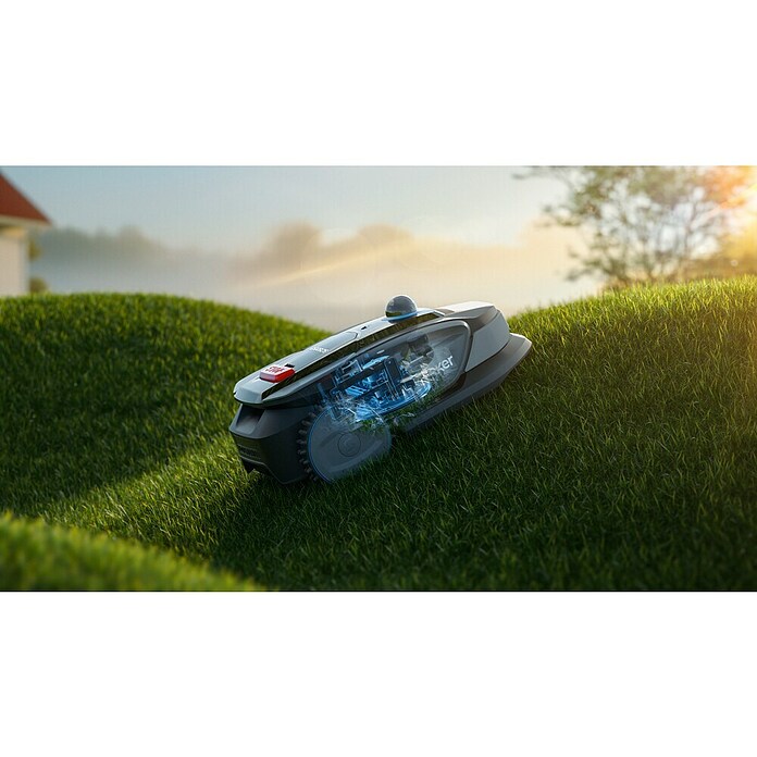 Sunseeker Mähroboter S4 (1 000 m², Schnittbreite: 18 cm, Laser-gestützte Navigation, LiDAR) | BAUHAUS