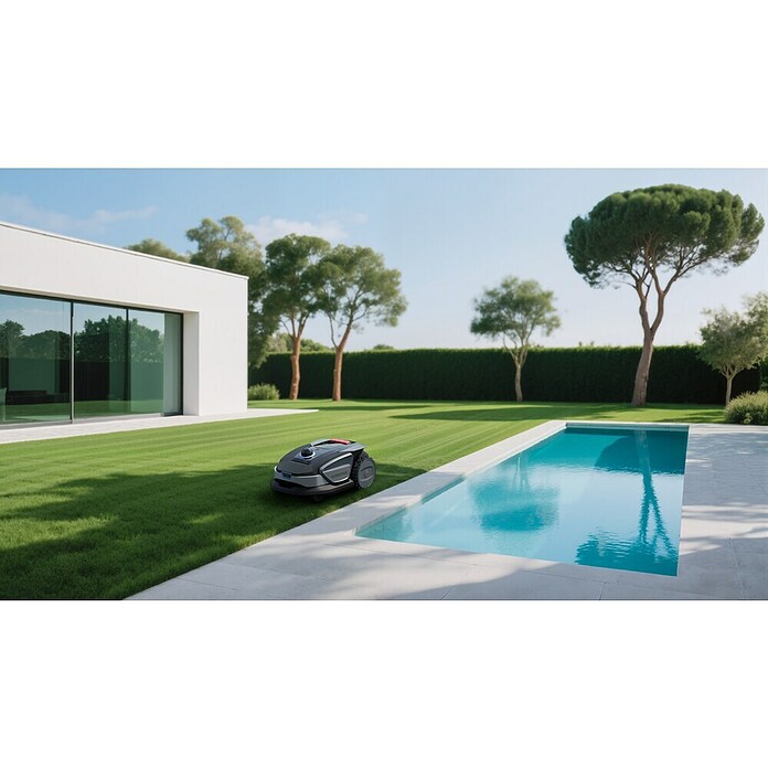 Sunseeker Mähroboter S4 (1 000 m², Schnittbreite: 18 cm, Laser-gestützte Navigation, LiDAR) | BAUHAUS