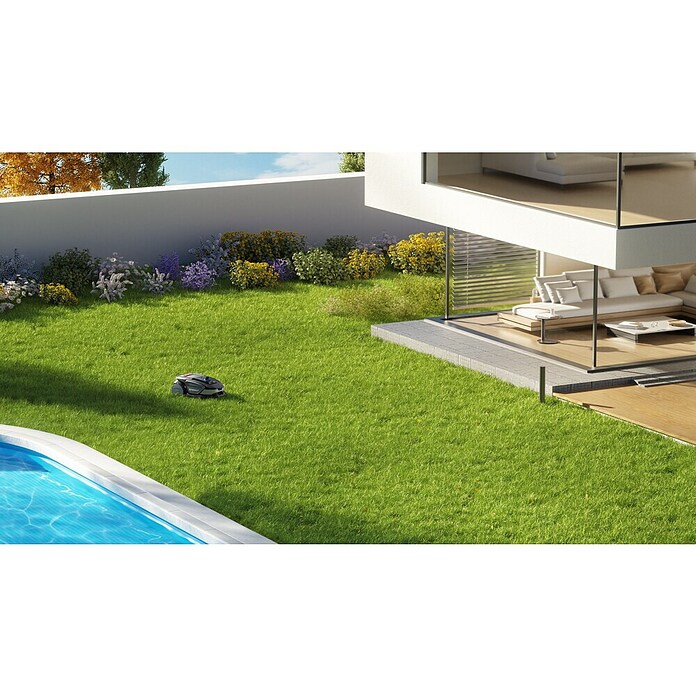 Sunseeker Mähroboter S4 (1 000 m², Schnittbreite: 18 cm, Laser-gestützte Navigation, LiDAR) | BAUHAUS