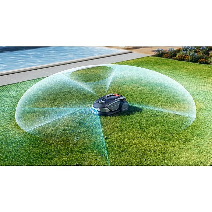 Sunseeker Mähroboter S4 (1 000 m², Schnittbreite: 18 cm, Laser-gestützte Navigation, LiDAR) | BAUHAUS