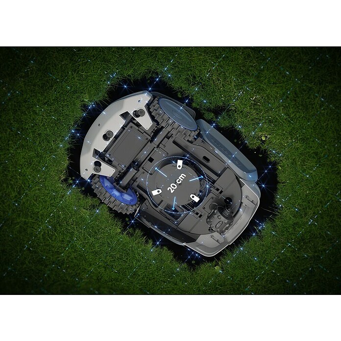 Sunseeker Mähroboter S5 (1 600 m², Schnittbreite: 20 cm, Kamera-gestützte Navigation, RTK) | BAUHAUS