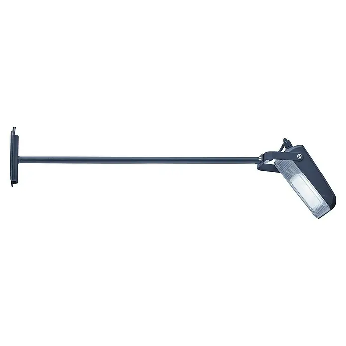Searchlight LED-Außenwandleuchte Pub - 9 W, 85,5 x 14 x 5 cm, Schwarz, IP65 - Eine Wandleuchte mit einem langen Arm und einem rechteckigen Lampenkopf, ideal für Außenbereiche. Die Leuchte bietet gerichtetes Licht.