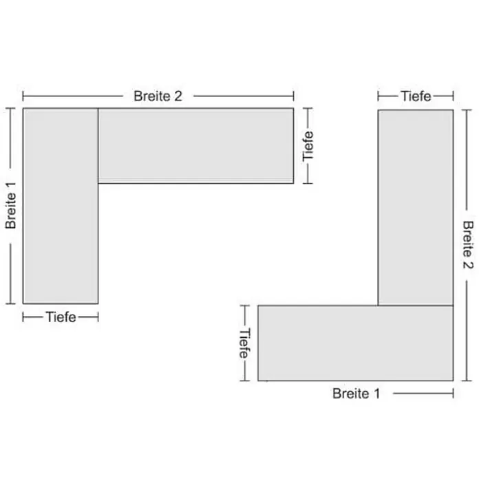 Proregal Eckregal MAGNUS Stecksystem - H x B x T: 250 x 130 x 40 cm, Traglast pro Boden: 124 kg, Anzahl Böden: 6 Stk., Stecken, Lichtgrau