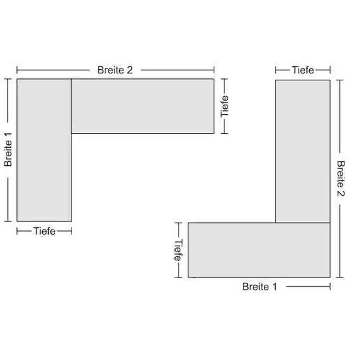 Proregal Eckregal MAGNUS Stecksystem - H x B x T: 300 x 130 x 40 cm, Traglast pro Boden: 124 kg, Anzahl Böden: 7 Stk., Stecken, Lichtgrau