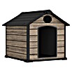 Hoggar Hundehütte Oak (115 x 102 x 100 cm, Kunststoff, Beige) | BAUHAUS