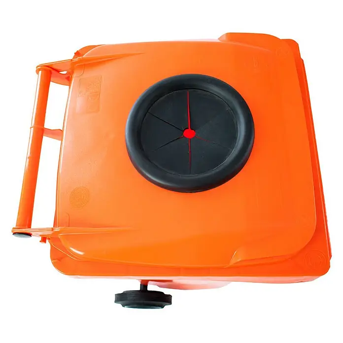 Proregal Mülltonne Premium 2-Rad-Mülltonne MGB - Orange