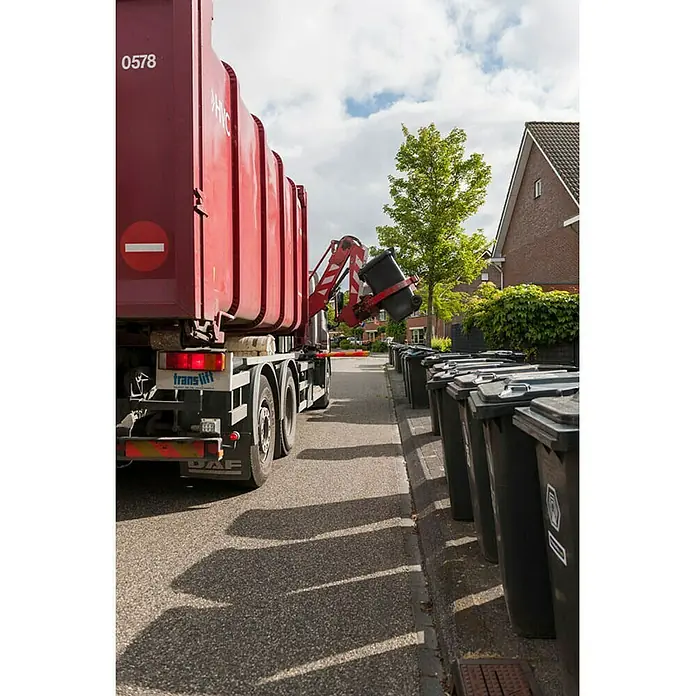 Proregal Mülltonne Premium 2-Rad-Mülltonne MGB - Grau