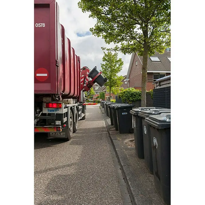 Proregal Mülltonne Premium 2-Rad-Mülltonne MGB - Grau