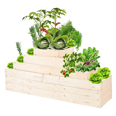 Proregal  Hochbeet GardenStep Holz