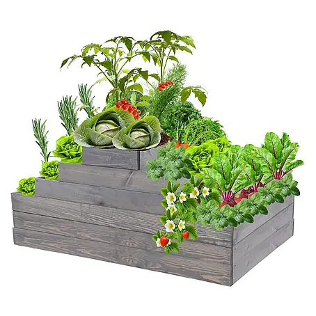 Proregal  Hochbeet GardenStep Holz