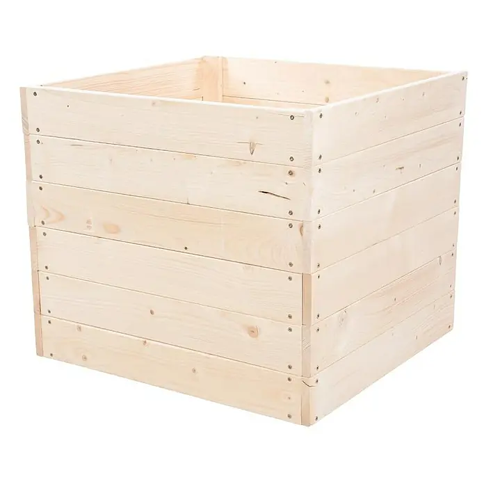 Proregal Hochbeet Growline Holz - 80 x 83 x 54 cm, Holz, Natur