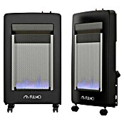 Fulmo Estufa de gas de llama azul L (4,2 kW, Negro) | BAUHAUS