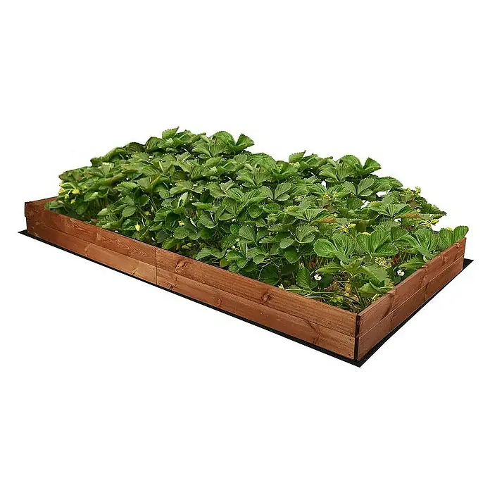 Proregal Hochbeet Growline Holz - 117 x 237 x 18 cm, Holz, Braun