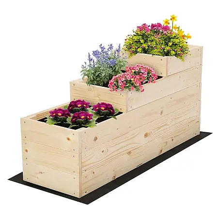Proregal  Hochbeet TREPPEN Holz