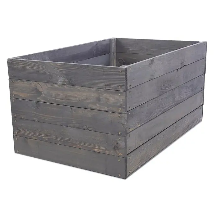 Proregal Hochbeet Growline Holz - 80 x 83 x 45 cm, Holz, Grau