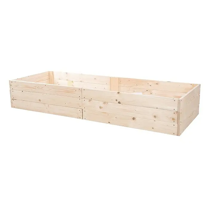 Proregal Hochbeet Growline Holz - 80 x 163 x 27 cm, Holz, Imprägniert