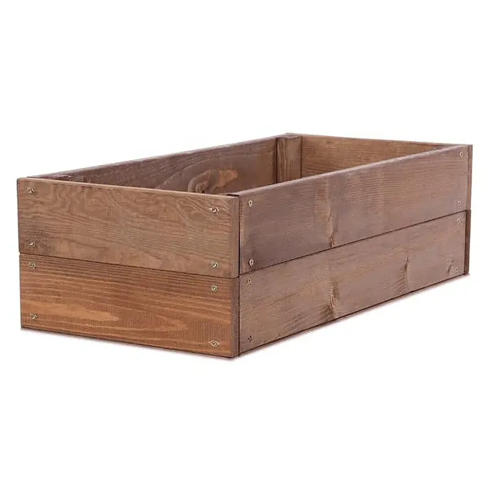 Proregal Hochbeet Growline Holz - 30 x 93 x 18 cm, Holz, Braun
