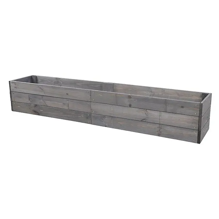 Proregal Hochbeet Growline Holz - Holz, Grau