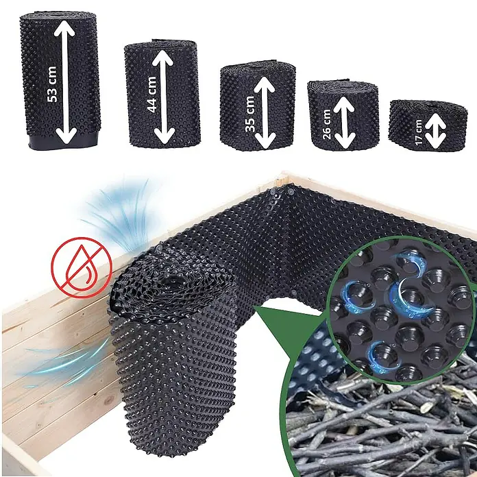 Proregal Hochbeet GardenStep Holz - Holz, Braun