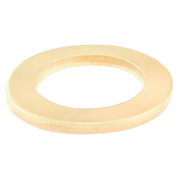 Suki Anillo de montaje - Diámetro interior: 11 mm, 1 ud., Baño de latón - Arandela plana de color latón.