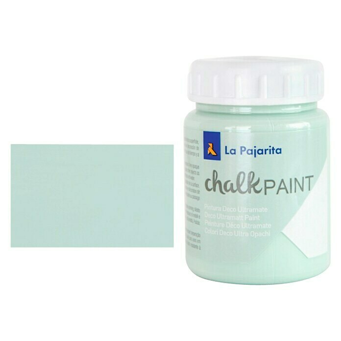 La Pajarita Pintura de tiza Chalk Paint mint (75 ml, Mate)