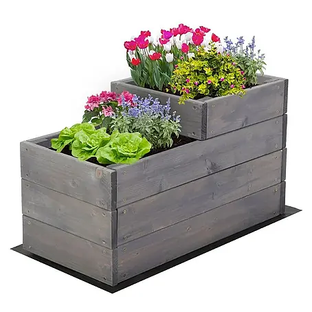 Proregal  Hochbeet TREPPEN Holz