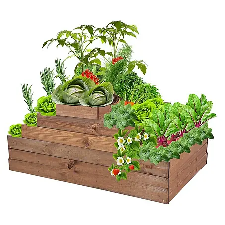 Proregal  Hochbeet GardenStep Holz