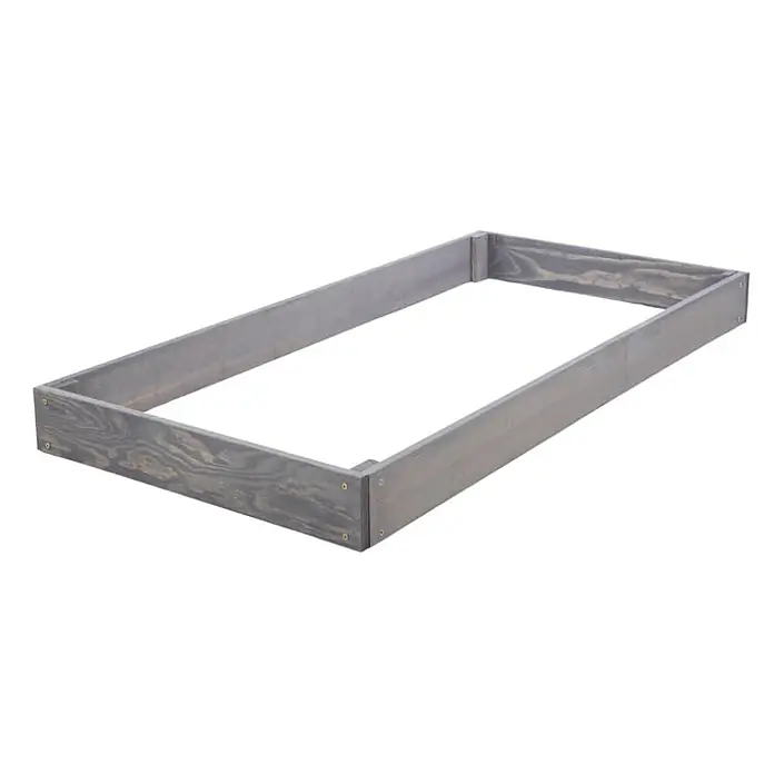 Proregal Hochbeet GardenStep Holz - Holz, Grau