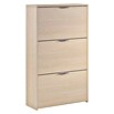 Schuhschrank (L x B x H: 22 x 60 x 113 cm, Natur)