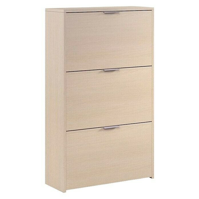 Schuhschrank (L x B x H: 22 x 60 x 113 cm, Natur)