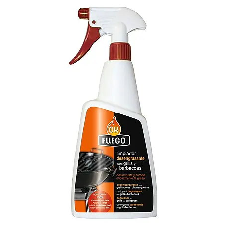 Ok Fuego  Limpiador para parrillas en spray