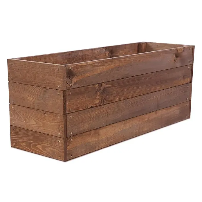 Proregal Hochbeet Growline Holz - 30 x 103 x 36 cm, Holz, Braun