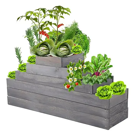 Proregal  Hochbeet GardenStep Holz