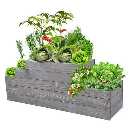 Proregal  Hochbeet GardenStep Holz