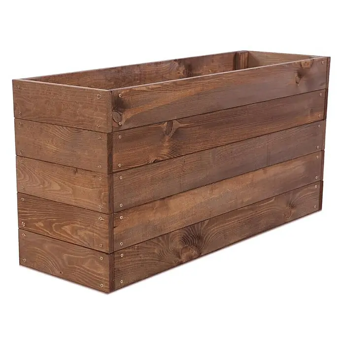 Proregal Hochbeet Growline Holz - 30 x 103 x 45 cm, Holz, Braun