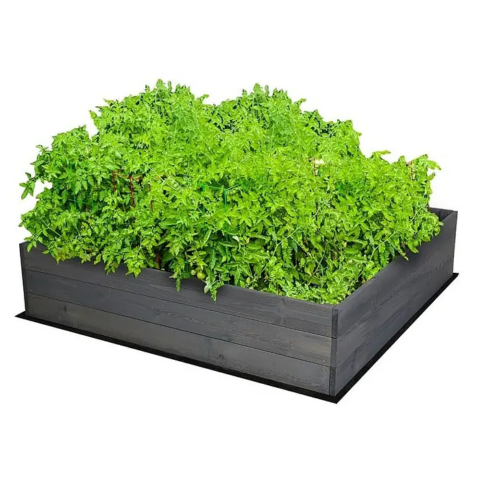 Proregal Hochbeet Growline Holz - 80 x 83 x 27 cm, Holz, Grau