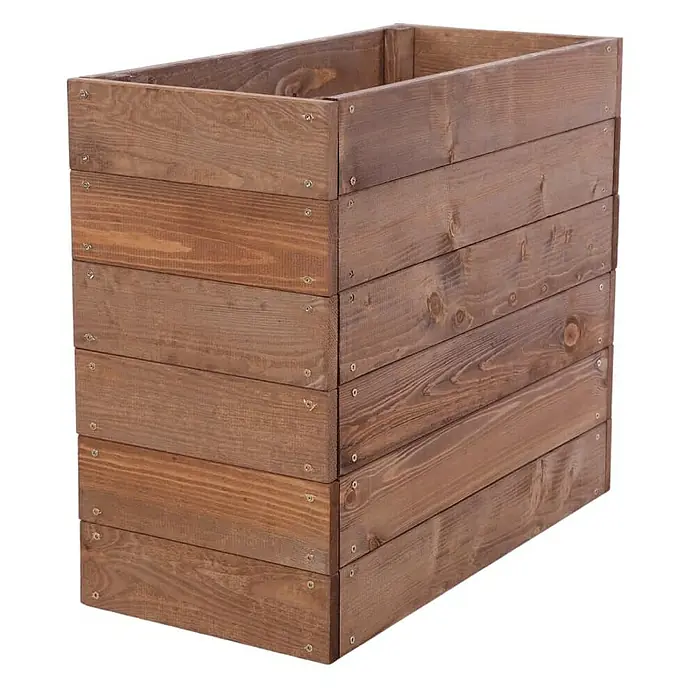 Proregal Hochbeet Growline Holz - 30 x 63 x 54 cm, Holz, Braun
