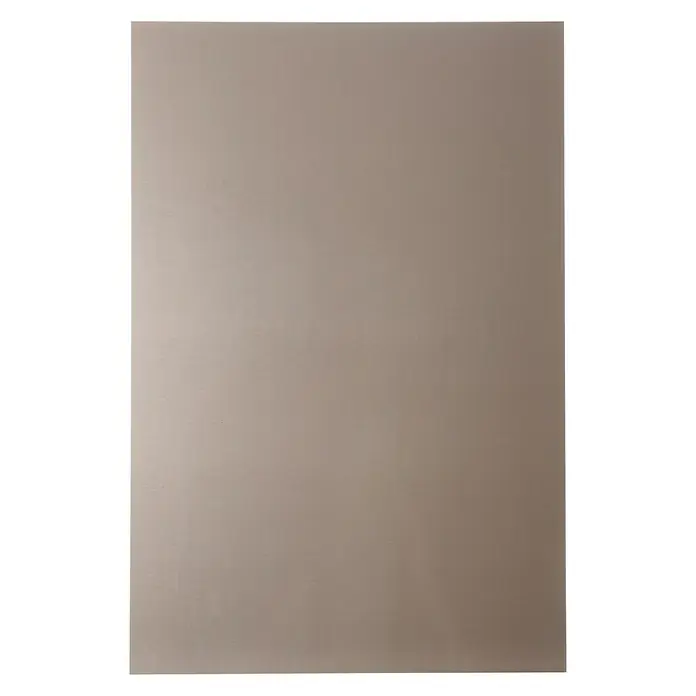 Panel de aluminio y composite Champagne - 120 cm x 80 cm x 3 mm, Composite, Champán - Tablero rectangular sólido en un suave tono de gris, perfecto como fondo o para presentaciones.