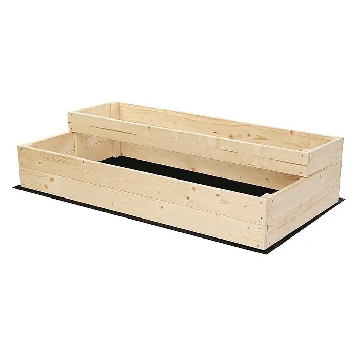 Proregal Hochbeet TREPPEN Holz - Holz, Natur