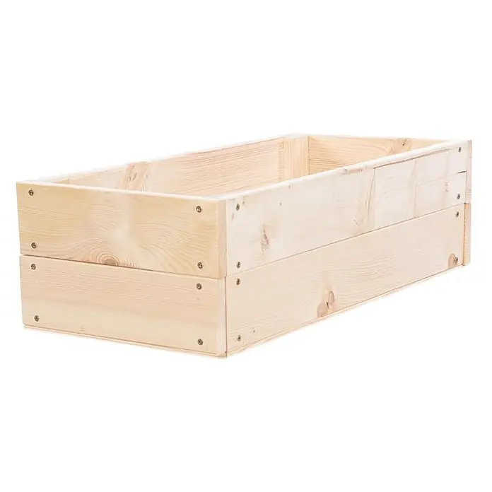 Proregal Hochbeet Growline Holz - 30 x 63 x 18 cm, Holz, Natur