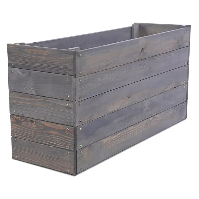 Proregal Hochbeet Growline Holz - 30 x 83 x 45 cm, Holz, Grau