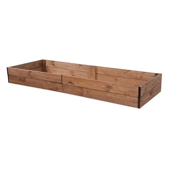 Proregal Hochbeet Growline Holz - 80 x 237 x 18 cm, Holz, Braun