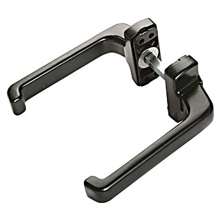 Manilla para ventana (Aluminio, Negro)