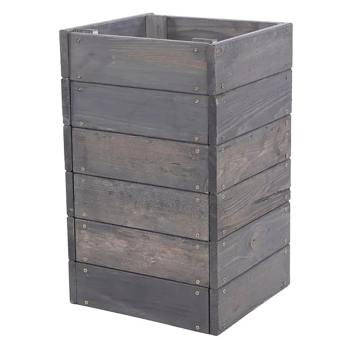 Proregal Hochbeet Growline Holz - 30 x 33 x 54 cm, Holz, Grau