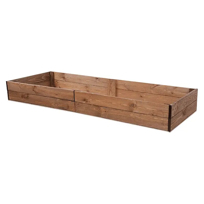 Proregal Hochbeet Growline Holz - 80 x 203 x 18 cm, Holz, Braun