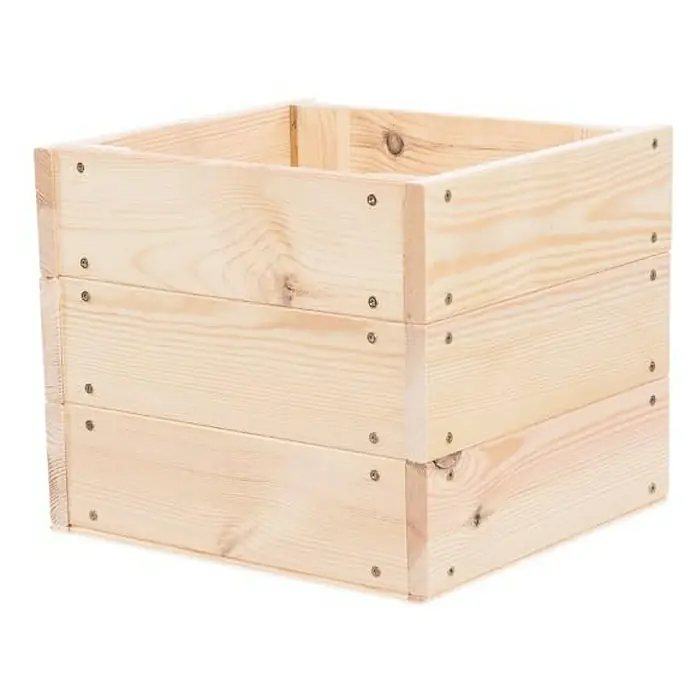 Proregal Hochbeet Growline Holz - 30 x 33 x 27 cm, Holz, Natur