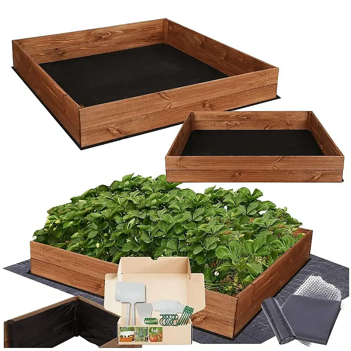 Proregal Hochbeet Growline Holz - Holz, Braun