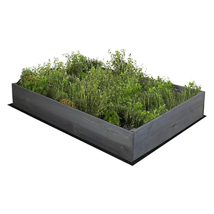 Proregal Hochbeet Growline Holz - Holz, Grau